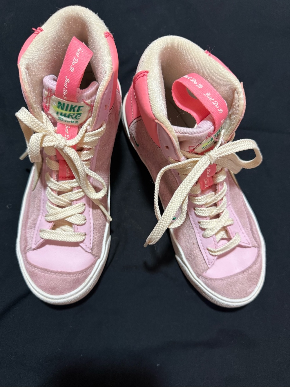 Nike Blazer Mid ‘77SE GS “Dance-Pink Foam” High-Top Suede & Leather Sneakers